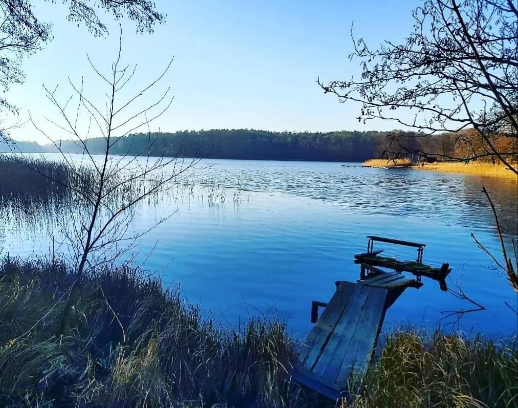 Apartament nad jeziorem Kolczewo Esterno foto